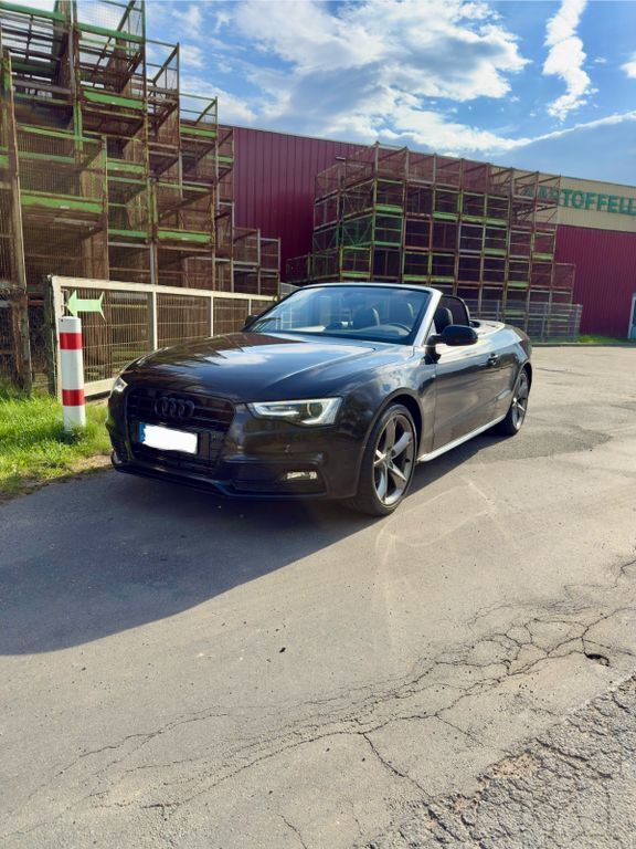 Schwarz Gebraucht 2016 Audi A5 Cabriolet S-line plus Cabrio | 18.499 € (Guter Preis) - Bild 1/4