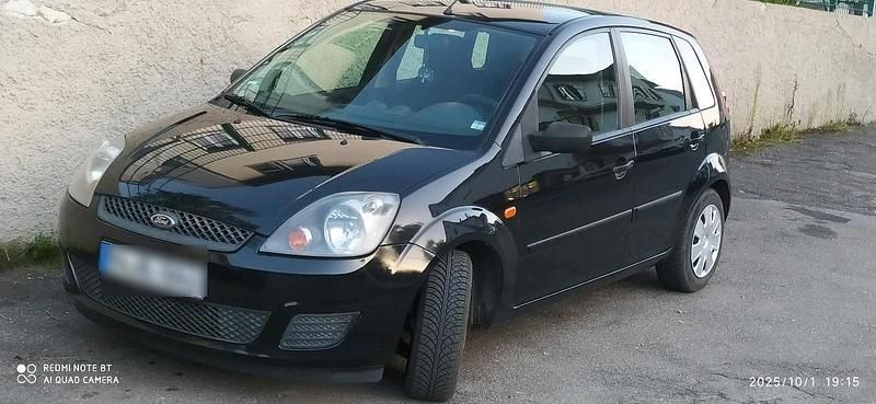 Schwarz Gebraucht 2007 Ford Fiesta Kleinwagen | 1.200 € - Bild 1/4