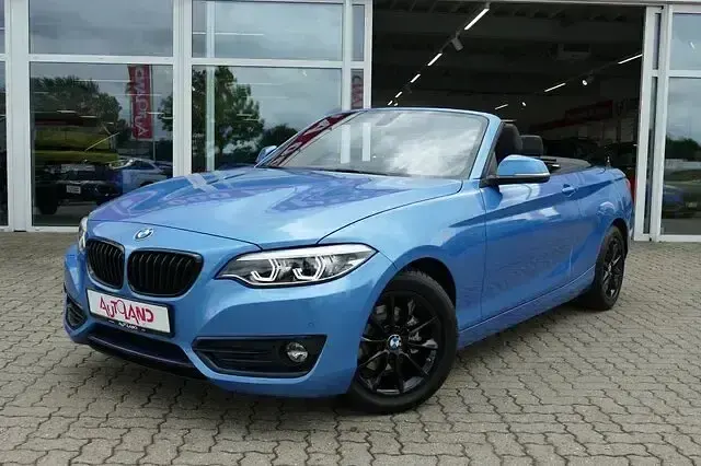 Gebraucht BMW 218 136 PS (100 kW) 2019 Blau Cabrio