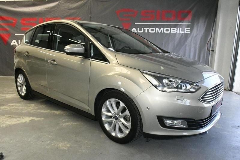 Gebraucht Ford C-MAX Titanium 150 PS (110 kW) 2015 Silber Van / Kleinbus