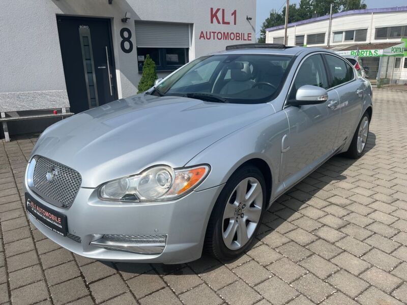 Silber Gebraucht 2008 Jaguar XF Premium Luxury Limousine | 6.990 € (Superpreis) - Bild 1/4