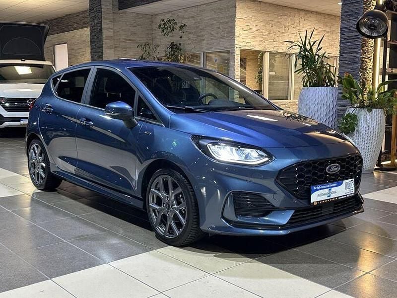 Blau Gebraucht 2023 Ford Fiesta ST-Line Limousine | 16.000 € (Fairer Preis) - Bild 1/4