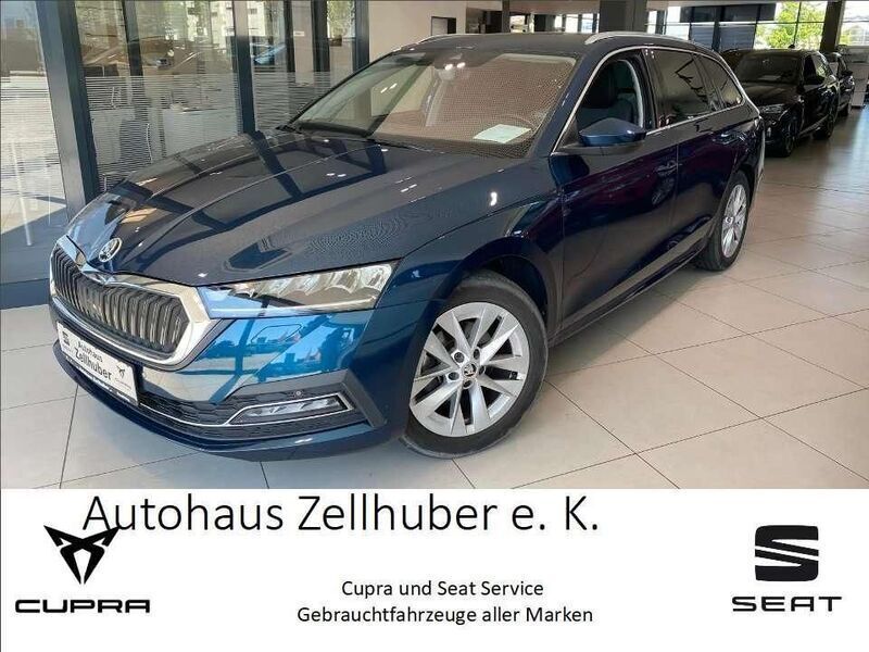 Lava blau Gebraucht 2021 Skoda Octavia Kombi | 18.870 € (Fairer Preis) - Bild 1/2