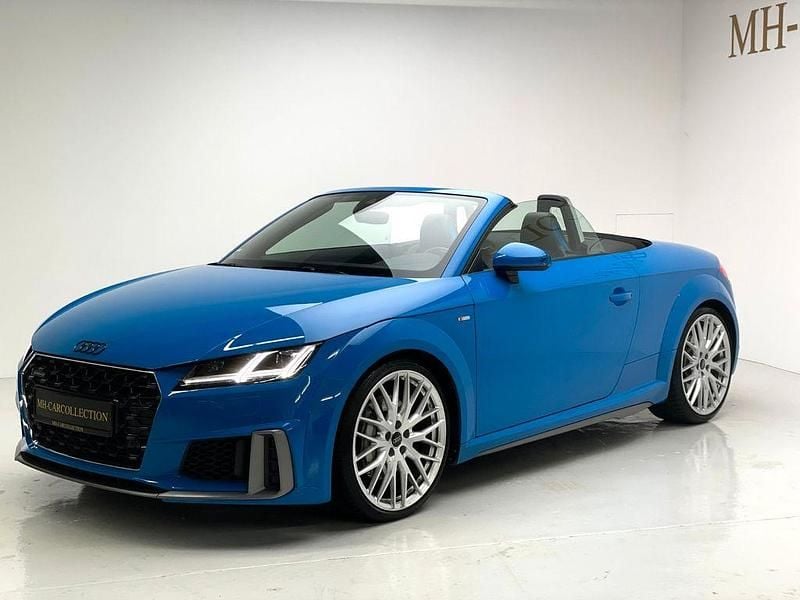 Gebraucht Audi TT Roadster S-Line 245 PS (180 kW) 2019 Blau Cabrio