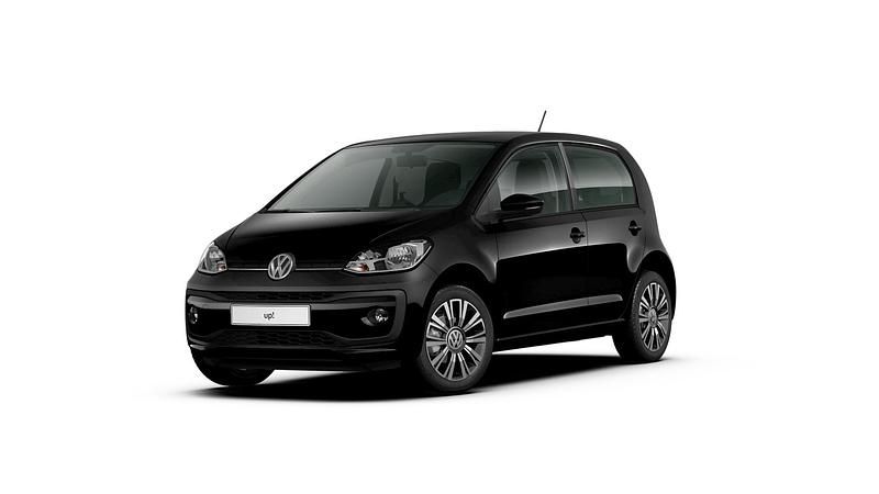 Gebraucht VW up! Sound 75 PS (55 kW) 2018 Schwarz Kleinwagen