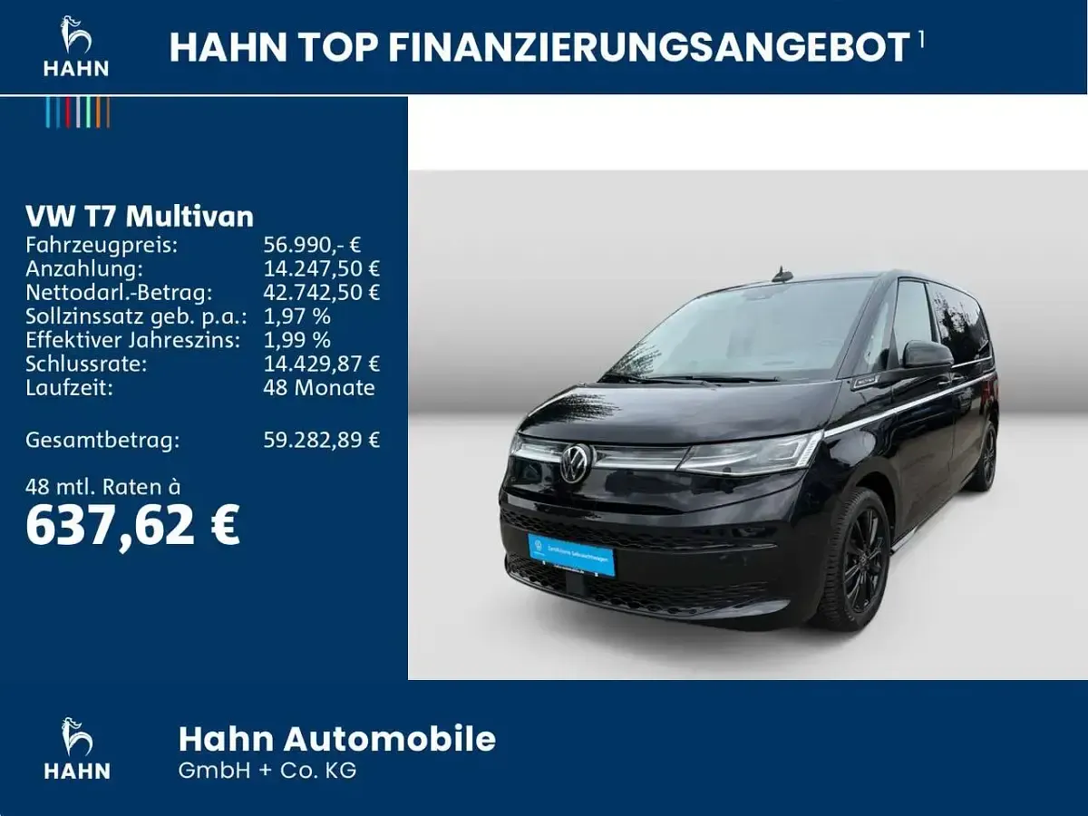 Używany VW T7 Style 150 KM (110 kW) 2024 Czarny Van