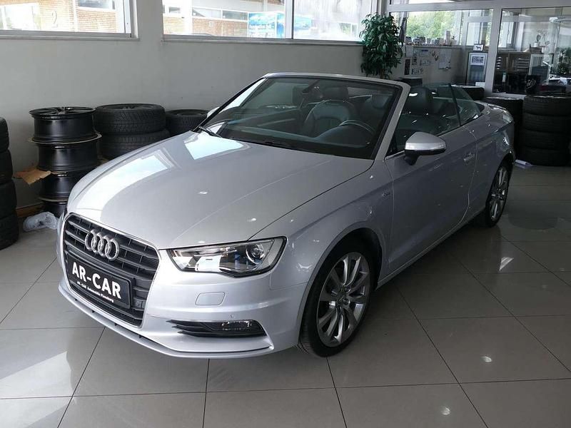 Silber Gebraucht 2015 Audi A3 Cabriolet Ambiente Cabrio | 13.990 € (Fairer Preis) - Bild 1/4