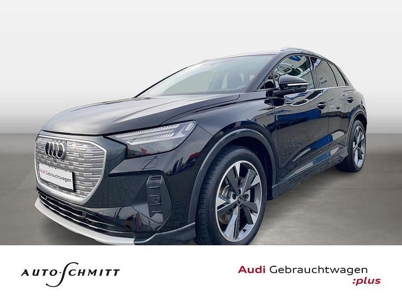 Schwarz Gebraucht 2023 Audi Q4 e-tron Basis SUV | 34.680 € (Guter Preis) - Bild 1/4