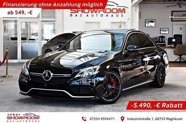Schwarz Gebraucht 2015 Mercedes C63S AMG AMG Limousine | 45.970 € (Guter Preis) - Bild 1/4