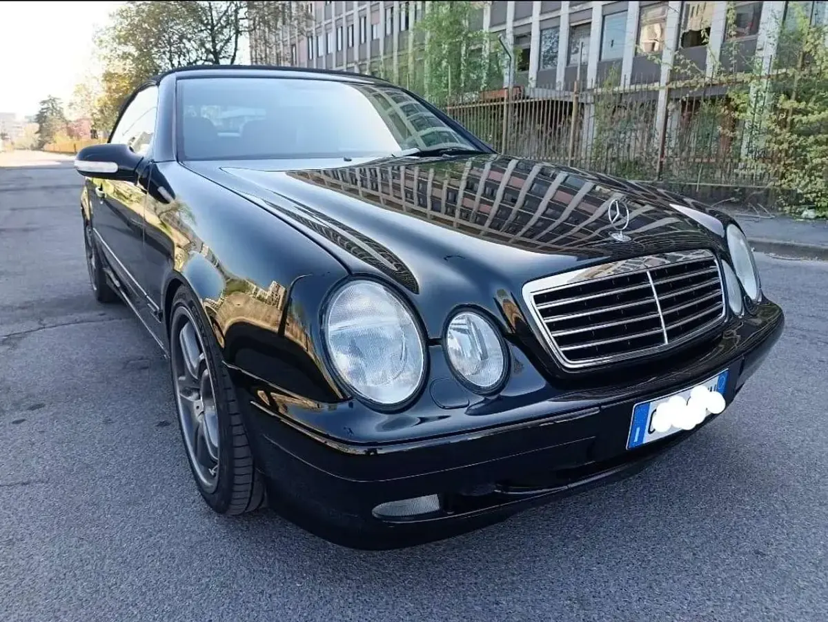 Gebraucht Mercedes CLK430 AMG 279 PS (205 kW) 2001 Schwarz Cabrio
