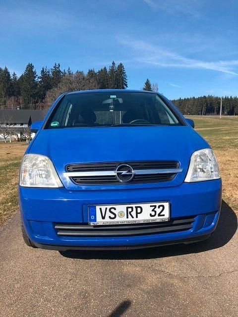 Gebraucht Opel Meriva Edition 101 PS (74 kW) 2005 Blau Van / Kleinbus