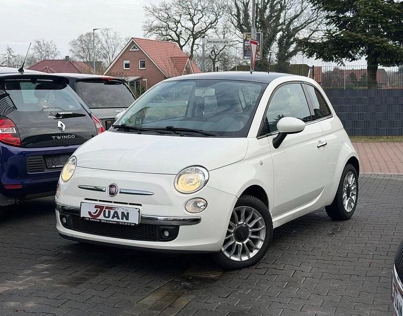 Gebraucht Fiat 500 Lounge 69 PS (50 kW) 2012 Weiß Kleinwagen