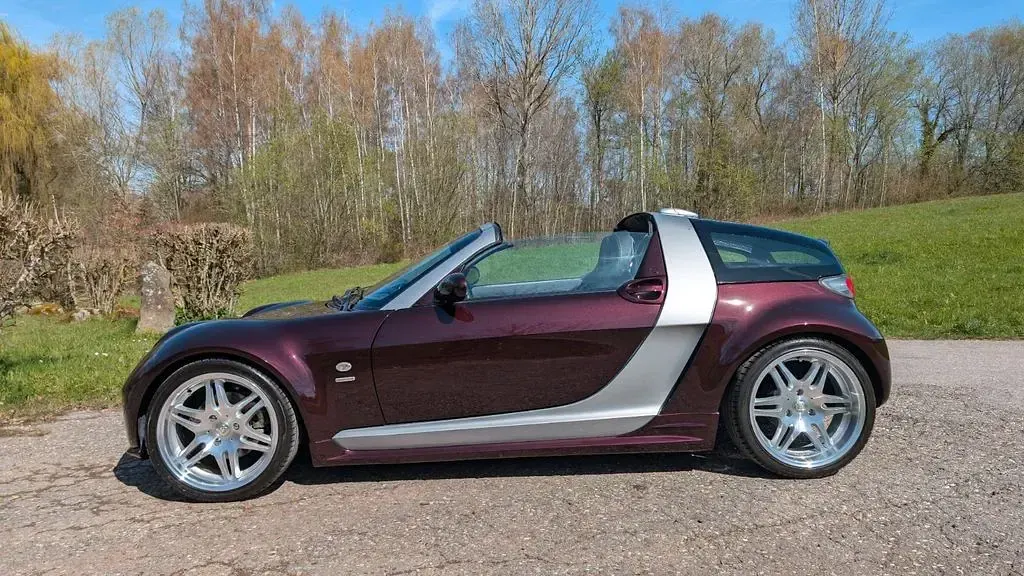 Używany Smart Roadster Brabus 117 KM (86 kW) 2004 Czerwony Kabriolet