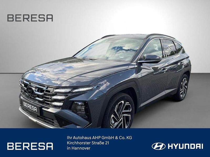 Grau ecotronic grey / mic Gebraucht 2024 Hyundai Tucson Prime SUV | 41.480 € (Fairer Preis) - Bild 1/4