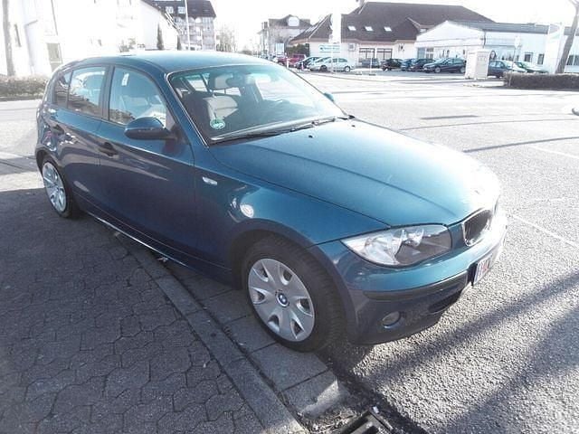 Gebraucht BMW 116 116 PS (85 kW) 2008 Blau metallicschwarz Kleinwagen