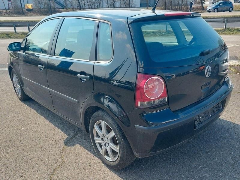 Gebraucht VW Polo Trendline 69 PS (50 kW) 2009 Schwarz Kleinwagen