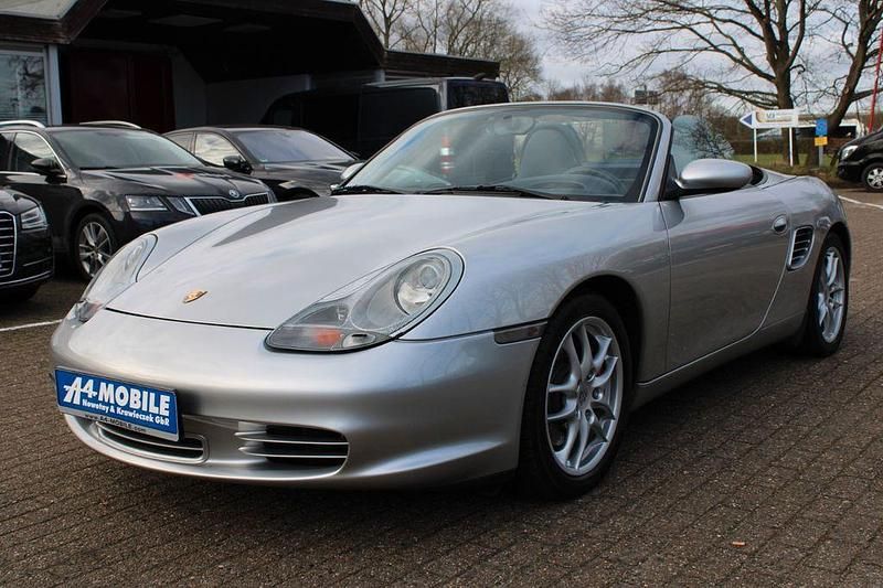 Silber Gebraucht 2004 Porsche Boxster S Cabrio | 20.999 € (Superpreis) - Bild 1/4
