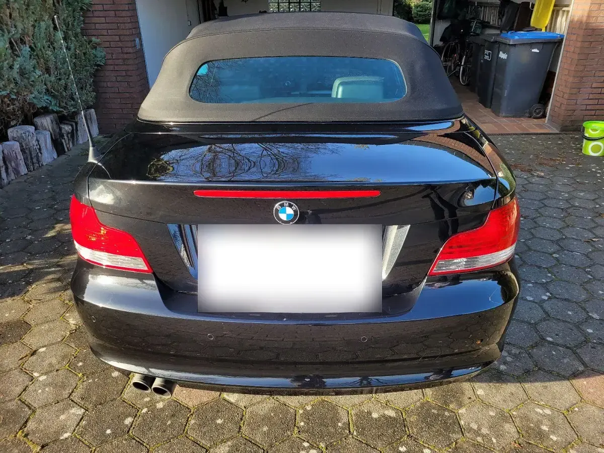 Gebraucht BMW 125 Cabriolet Advantage 218 PS (160 kW) 2008 Schwarz Cabrio