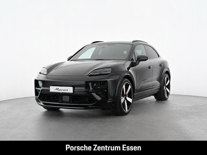 Tiefschwarzmetallic Gebraucht 2025 Porsche Macan Turbo SUV | 119.900 € (Fairer Preis) - Bild 1/4