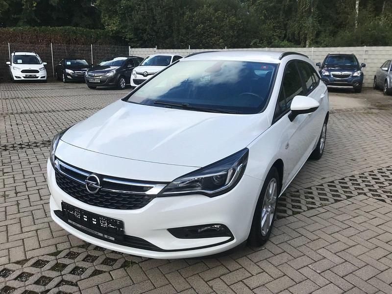Gebraucht Opel Astra 110 PS (80 kW) 2019 Weiß Kombi