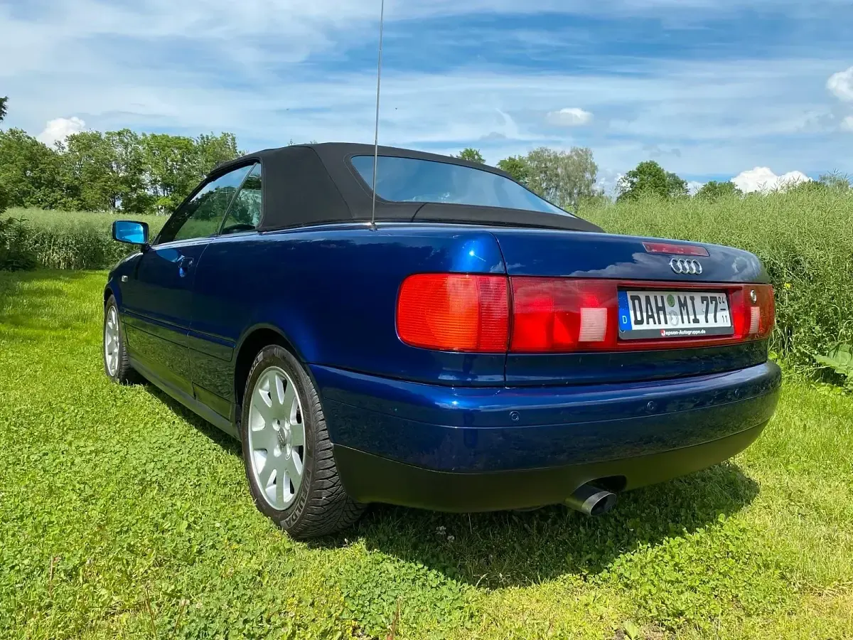 Occasion Audi 80 125 ch (91 kW) 2000 Bleue Cabriolet