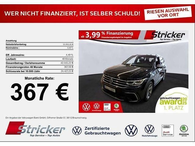 Gebraucht VW Tiguan Allspace R-line 245 PS (180 kW) 2021 SUV