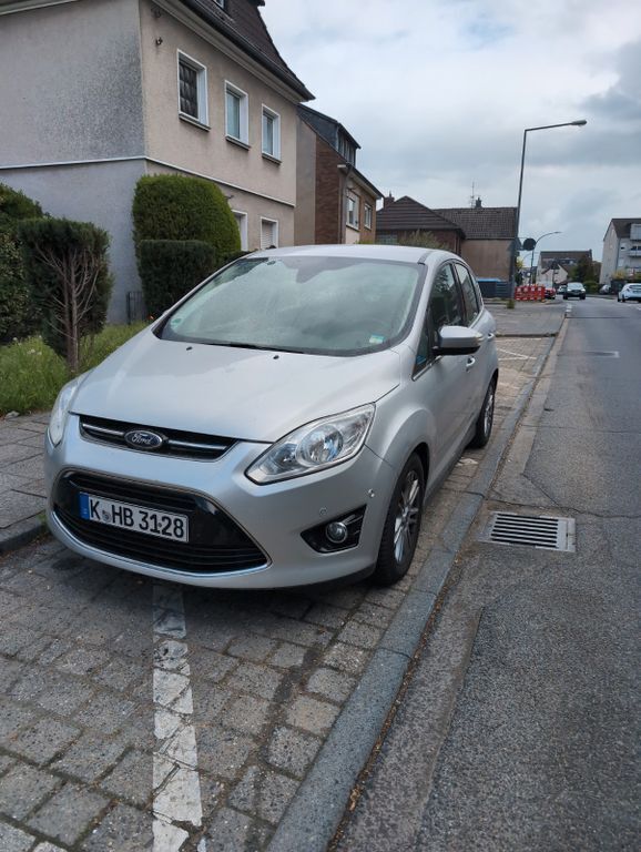 Silber Gebraucht 2013 Ford C-MAX Titanium Van / Kleinbus | 10.199 € (Etwas zu teuer) - Bild 1/4