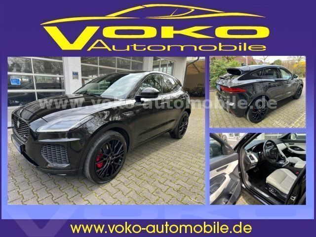 Santorini black (metallic) Gebraucht 2018 Jaguar E-Pace R-Dynamic SUV | 26.580 € - Bild 1/4