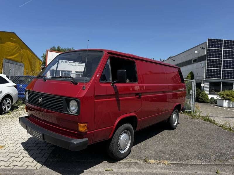 Rot Gebraucht 1985 VW T3 Van | 5.990 € - Bild 1/4