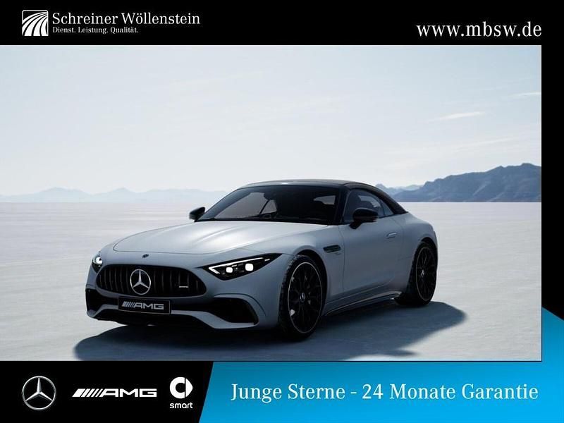 Weiss manufaktur magno lack manufaktur opalithweiß magno Gebraucht 2022 Mercedes SL43 AMG Premium Cabrio | 88.990 € (Guter Preis) - Bild 1/4