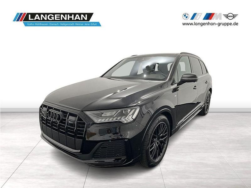 Schwarz Gebraucht 2024 Audi Q7 S-Line SUV | 70.934 € (Guter Preis) - Bild 1/4