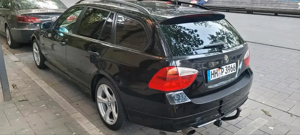 Gebraucht BMW 320 2007 Schwarz Kombi