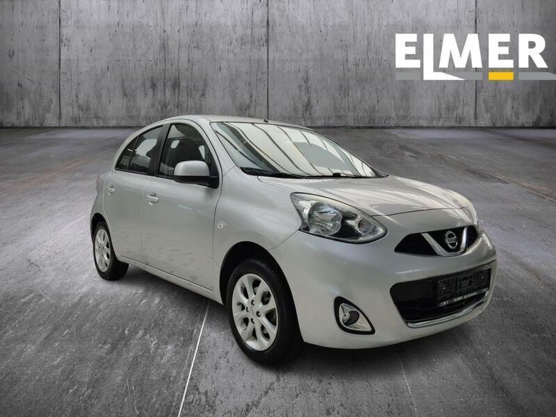 Silber Gebraucht 2015 Nissan Micra Kleinwagen | 7.480 € (Fairer Preis) - Bild 1/4