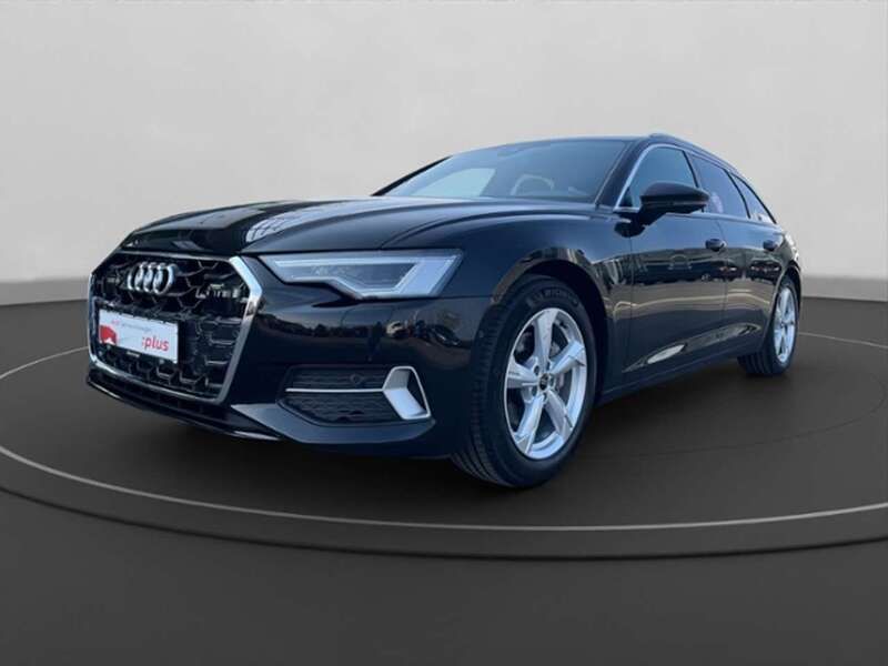 Mythosschwarz metallic Gebraucht 2024 Audi A6 Advanced Plus Kombi | 52.880 € - Bild 1/4