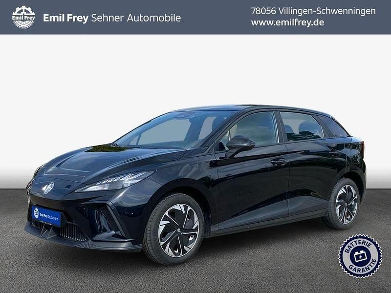 Schwarz metallic Gebraucht 2023 MG MG4 EV Kleinwagen | 17.290 € (Superpreis) - Bild 1/3