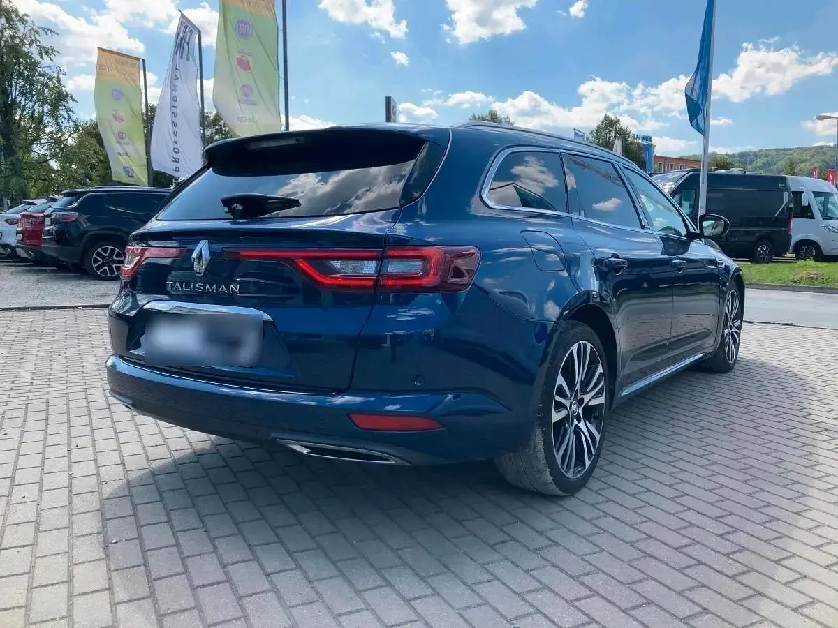 Gebraucht Renault Talisman GrandTour Initiale Paris 160 PS (117 kW) 2017 Blau Kombi