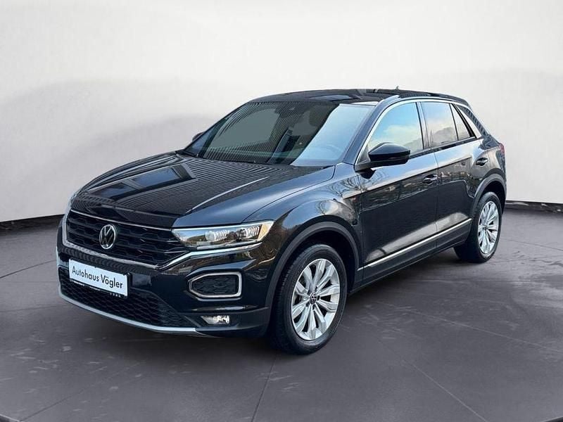 Schwarz Gebraucht 2022 VW T-Roc Sport SUV | 22.750 € (Superpreis) - Bild 1/4