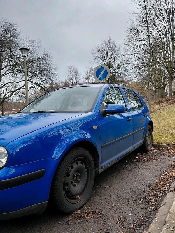 Gebraucht VW Golf IV 2000 Blau Kleinwagen