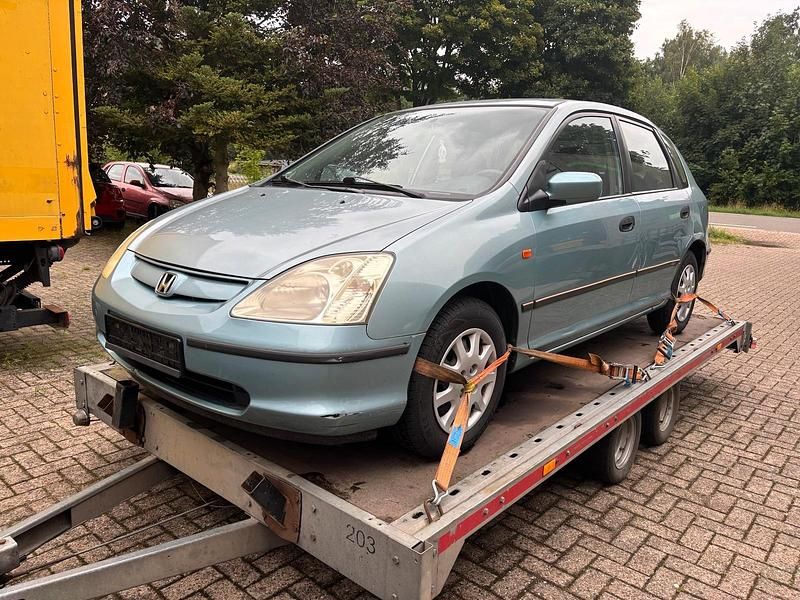 Blau Gebraucht 2001 Honda Civic Kleinwagen | 550 € (Superpreis) - Bild 1/4