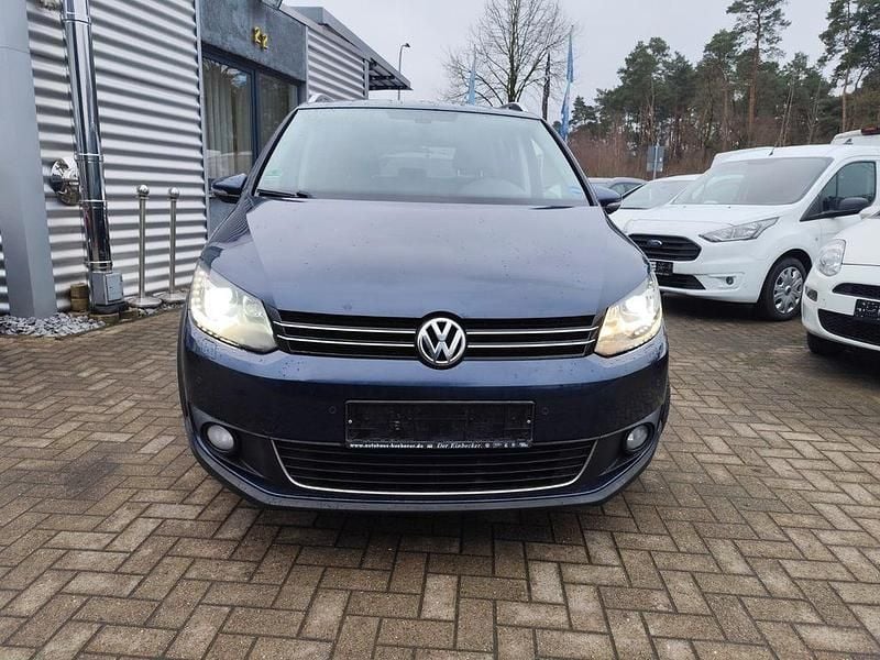 Gebraucht VW Touran Cross 140 PS (102 kW) 2011 Blau Van / Kleinbus