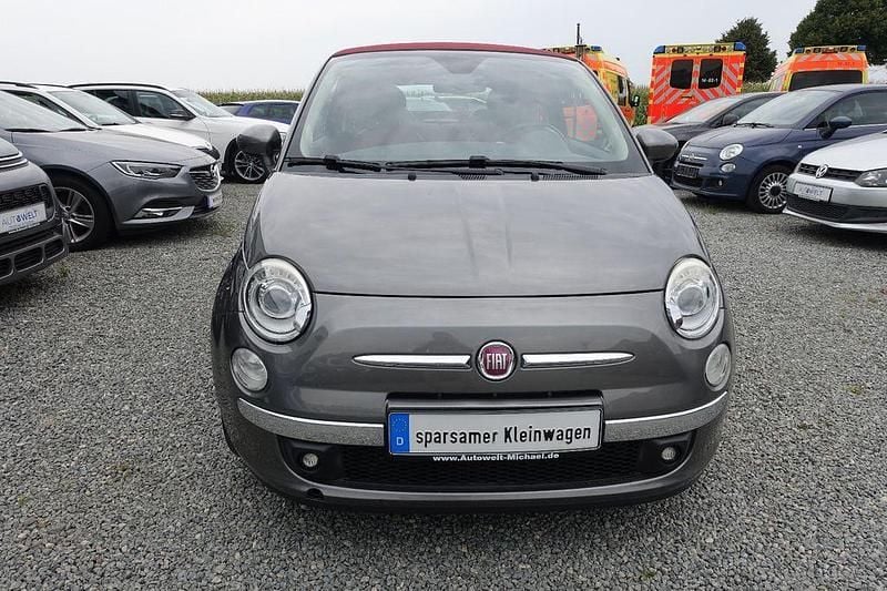 Używany Fiat 500C 86 KM (63 kW) 2011 Szary Kabriolet