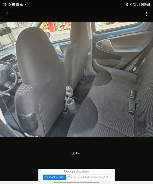 Gebraucht Toyota Aygo 68 PS (50 kW) 2009 Blau Kleinwagen