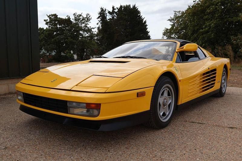 Gebraucht Ferrari Testarossa 379 PS (278 kW) 1985 Gelb Cabrio