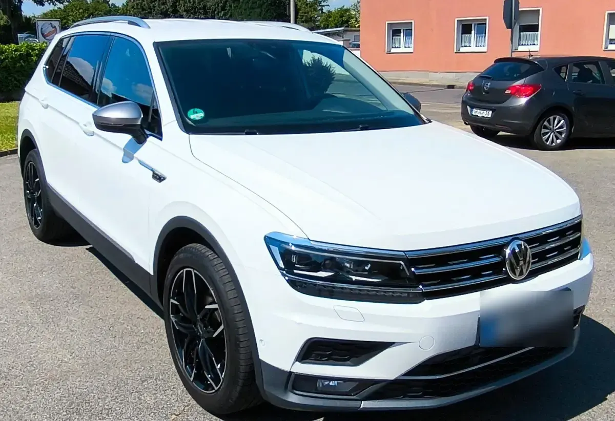 Gebraucht VW Tiguan Allspace 190 PS (139 kW) 2018 Weiß SUV