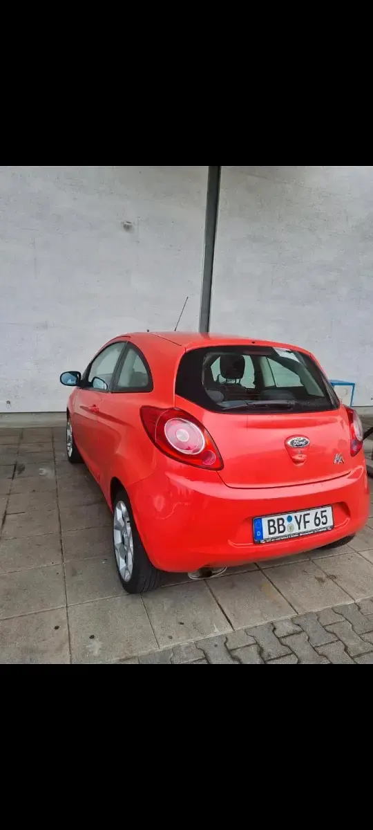 Używany Ford Ka 69 KM (50 kW) 2010 Czerwony Hatchback