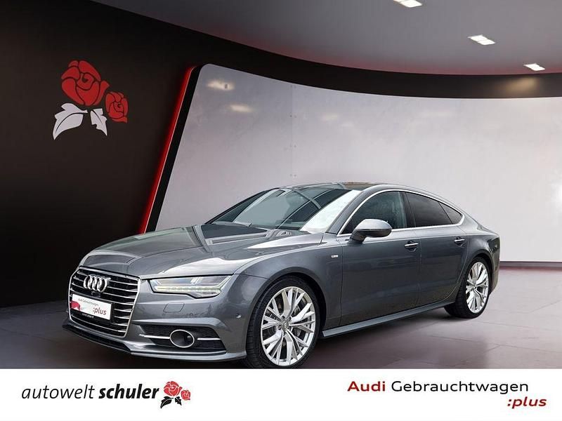 Daytonagrau perleffekt Gebraucht 2015 Audi A7 Sportback S-Line Kleinwagen | 29.860 € (Fairer Preis) - Bild 1/4