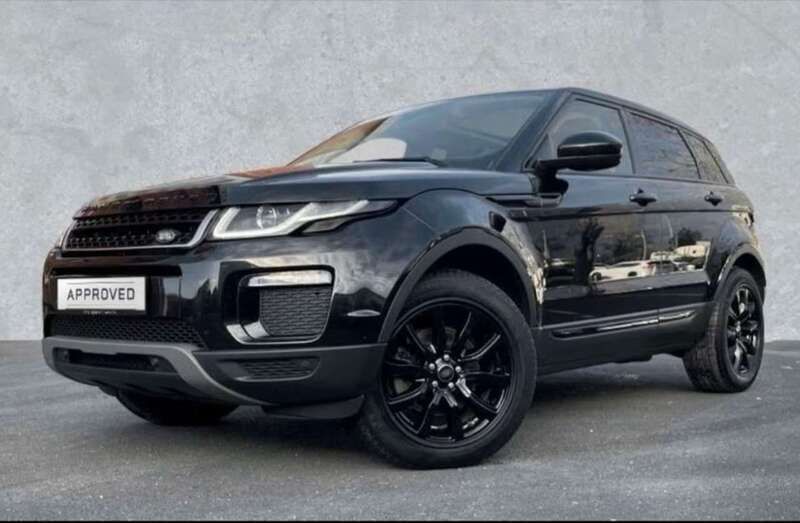 Schwarz Gebraucht 2018 Land Rover Range Rover evoque Black Edition SUV | 25.000 € (Fairer Preis) - Bild 1/4