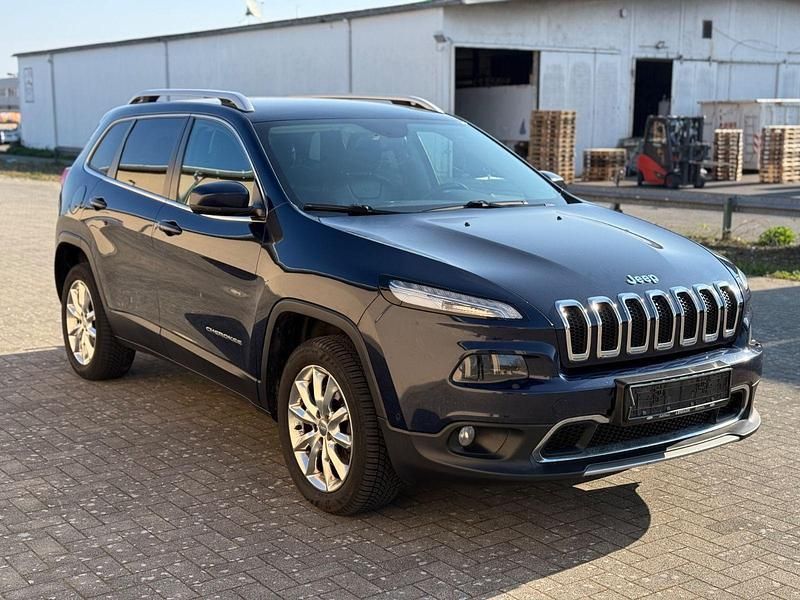 Blau Gebraucht 2014 Jeep Cherokee Limited SUV | 8.690 € (Fairer Preis) - Bild 1/4