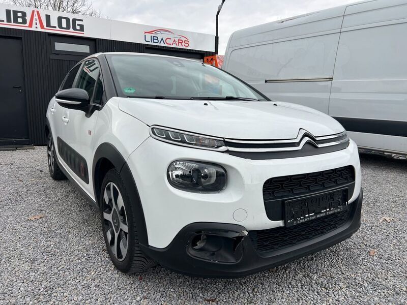 Weiß Gebraucht 2018 Citroën C3 Kleinwagen | 6.500 € (Superpreis) - Bild 1/4