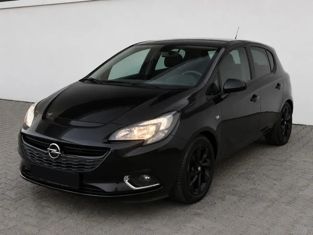 Gebraucht Opel Corsa Edition 101 PS (74 kW) 2016 Schwarz Kleinwagen